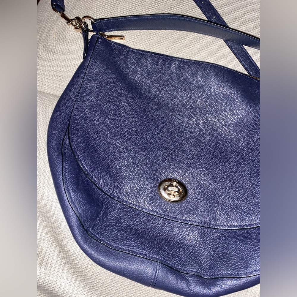Scout hobo leather coach travel bag